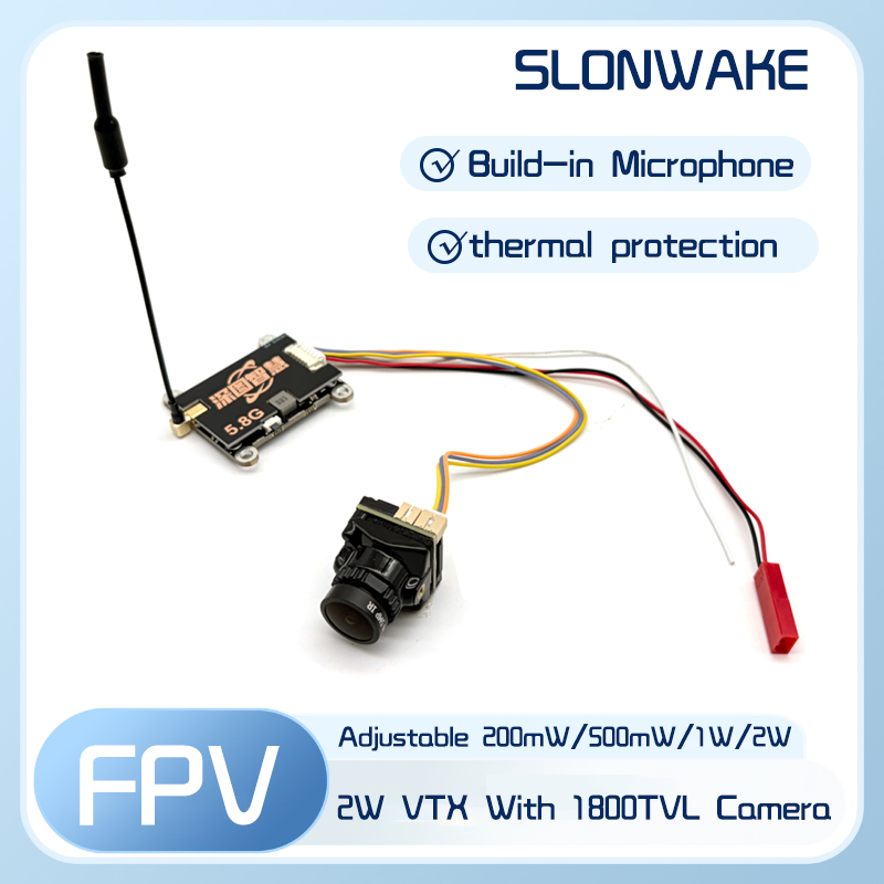 SLONWAKE 5.8G 56CH 2W transmit - Fpv Drone Receiver review and price