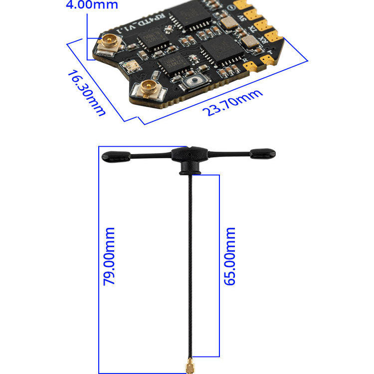 RadioMaster RP4TD ExpressLRS 2 - Fpv Drone Tool Kit review and price