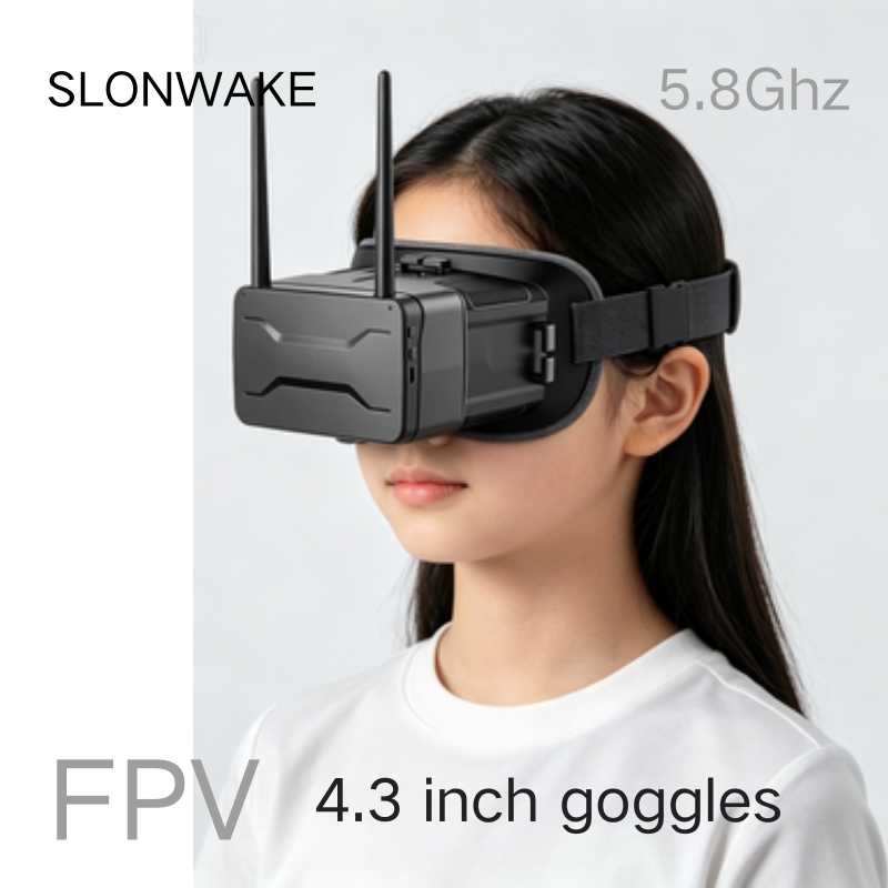 5.8G FPV Goggles 4.3 Inch 480* - Fpv Drone Goggles review and price