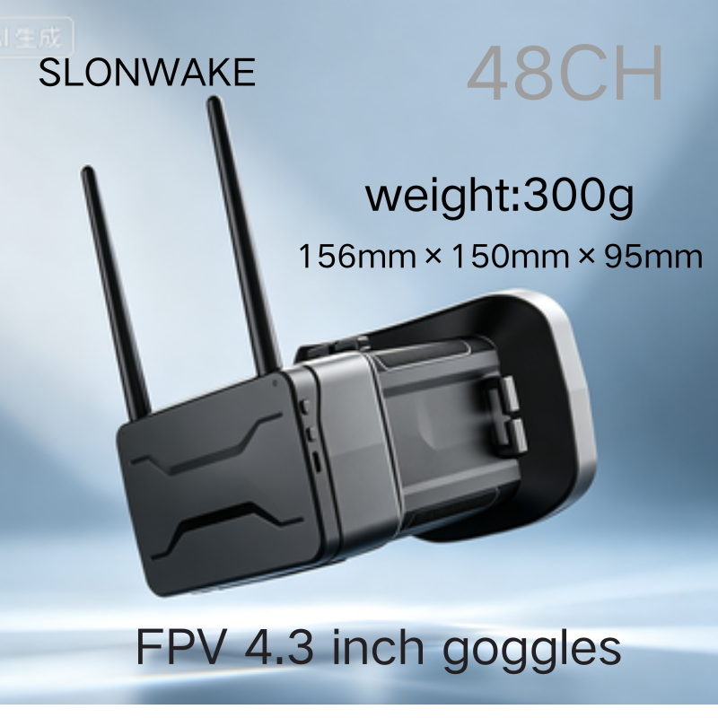5.8G FPV Goggles 4.3 Inch 480* - Fpv Drone Goggles review and price